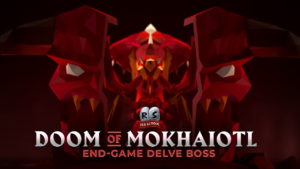 Image of the Doom of Mokhaiotl, a new end-game delve boss.